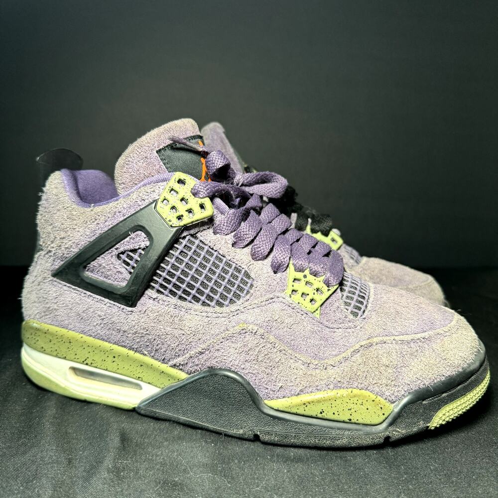 Size 8 - Wmns Nike Air Jordan 4 Retro Canyon Purple Women's Shoes